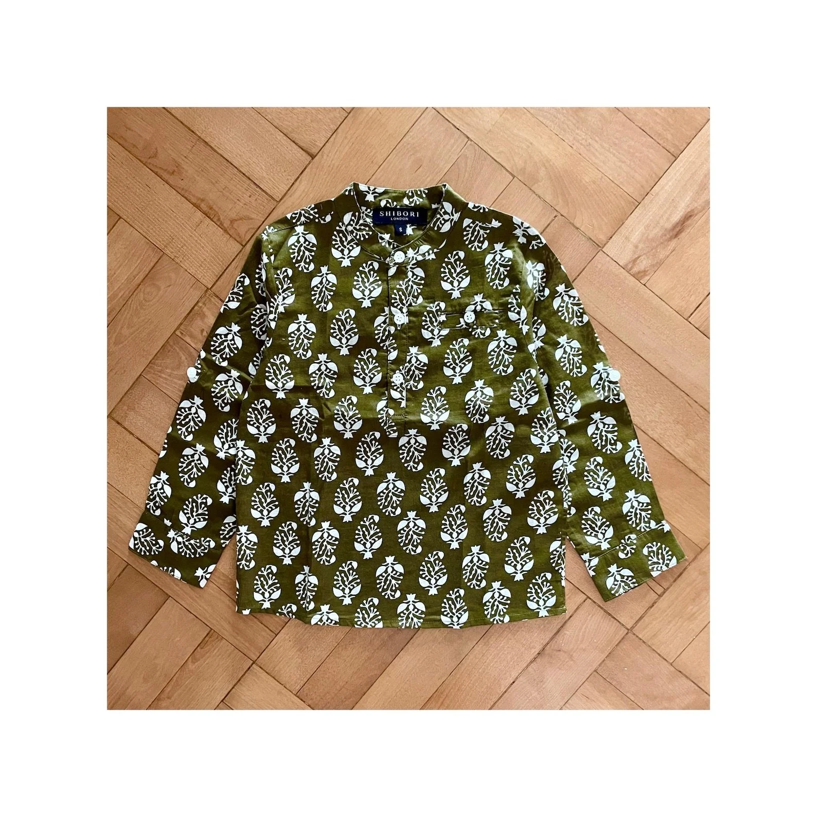 Kids Nehru Shirt Block Print 9.jpg