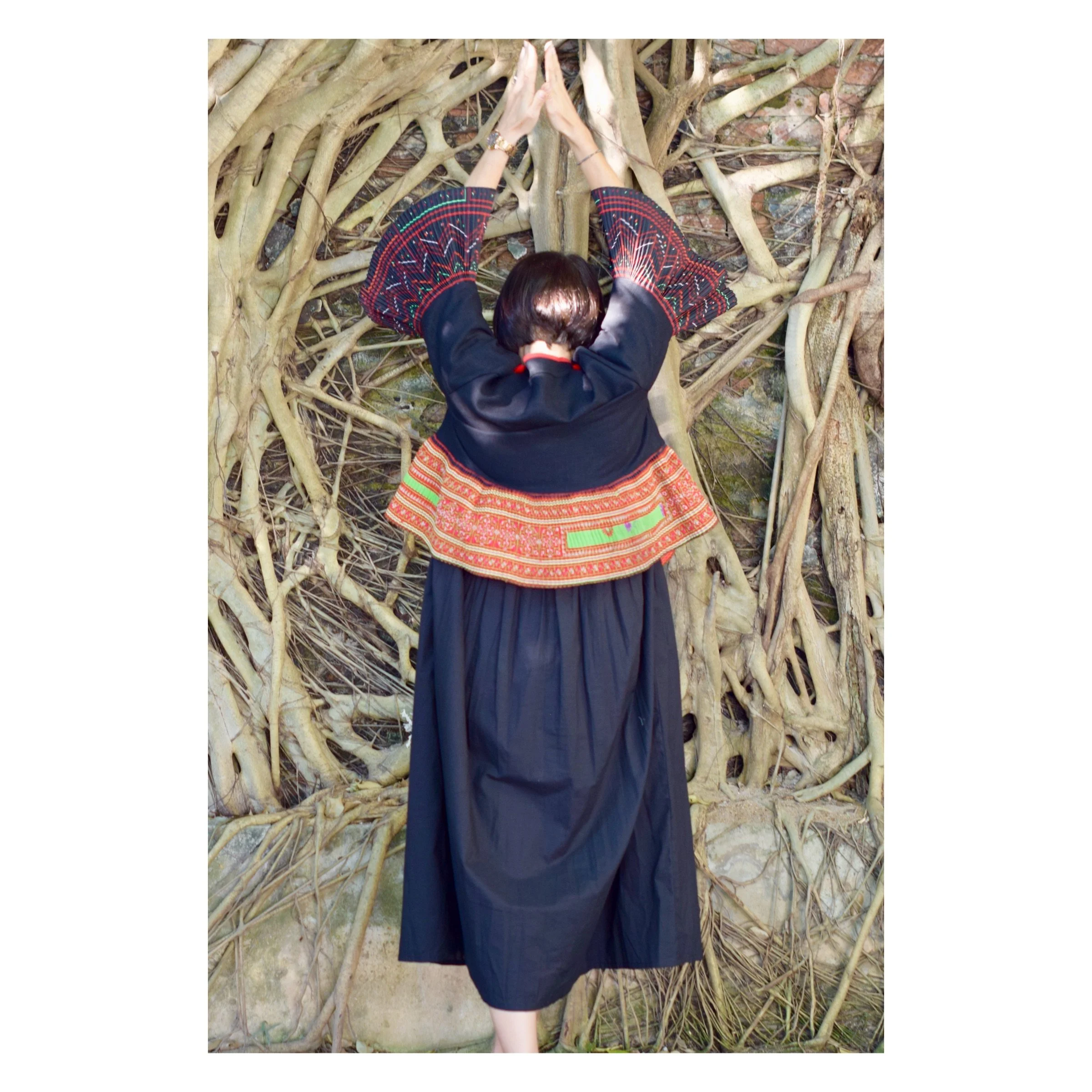 Black Hmong Pom Pom Jacket 5.JPG