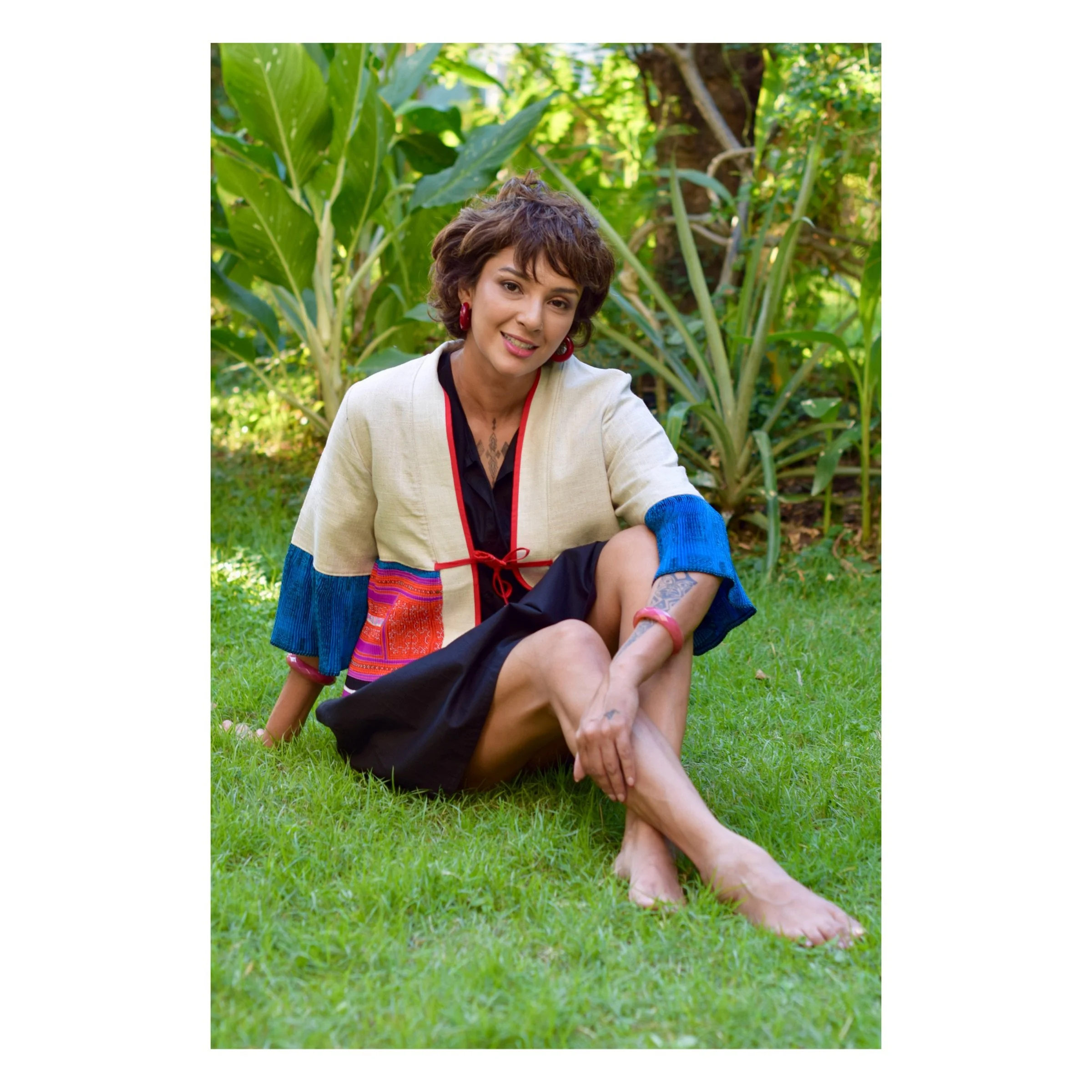 Cream Blue Red Hmong Jacket 5.JPG