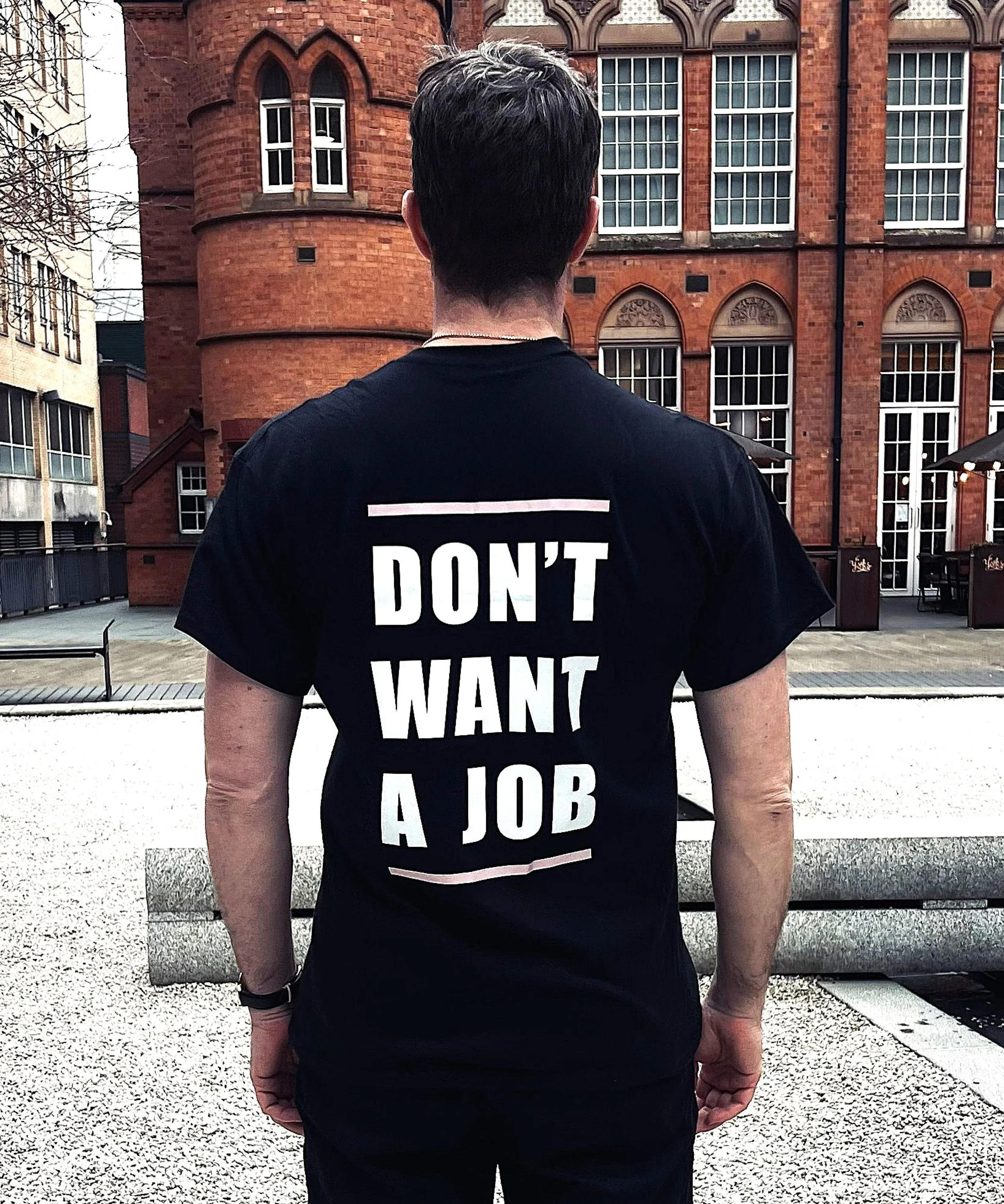 Pound Project Black Cotton Tee + Signed IDWAJ Book