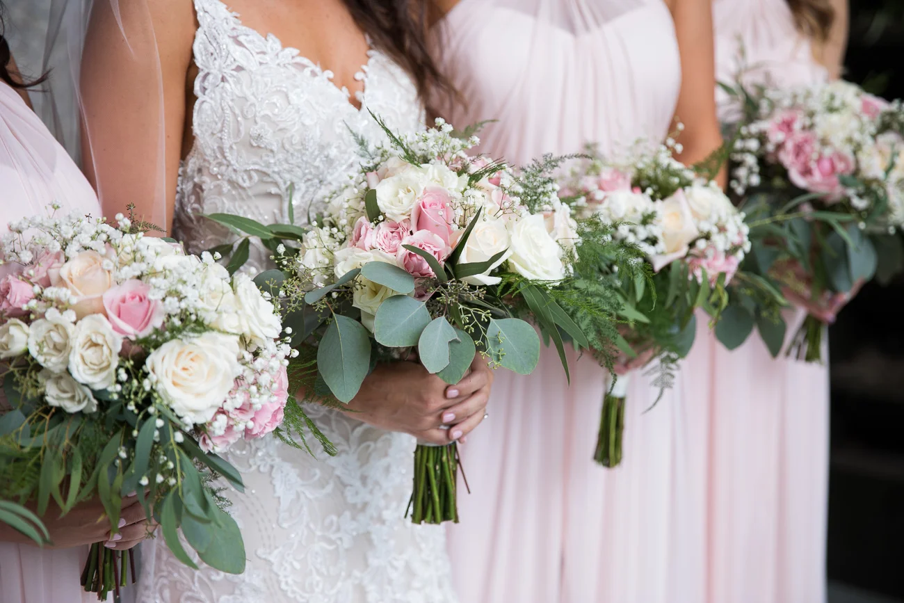 Take a peek at these precious romantic bouquets by The Fountain Events by Chez Charles!