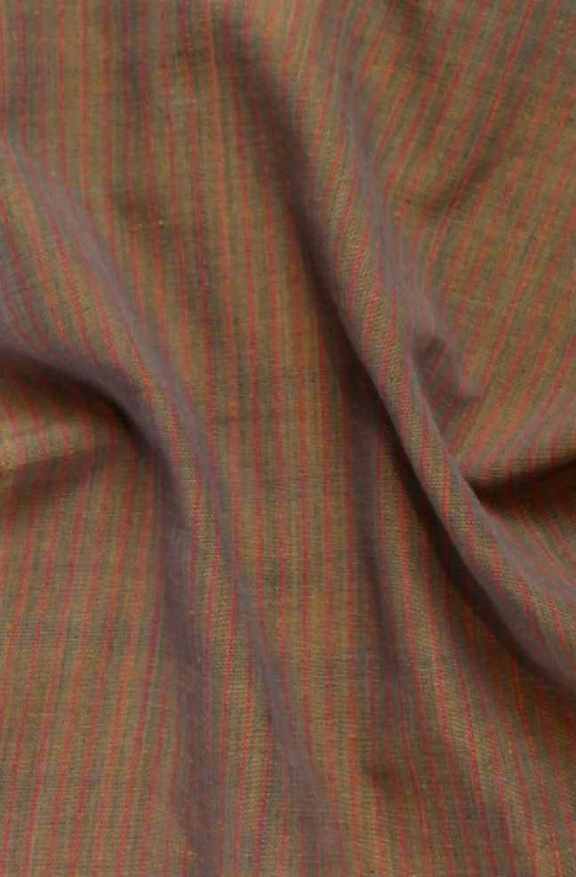 copper poppy pin stripe