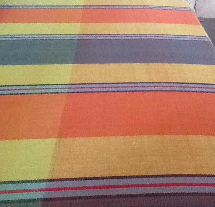 Massive madras, sustainable textiles, organic cotton, organic fabric, slow cloche, hand woven textiles, african made textiles