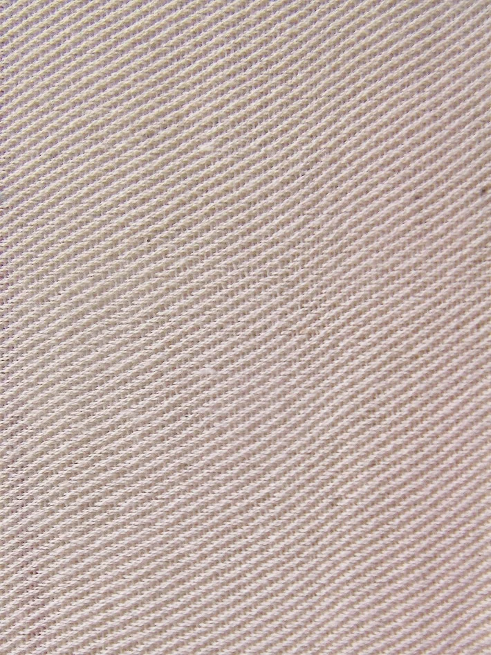 twill natural cotton