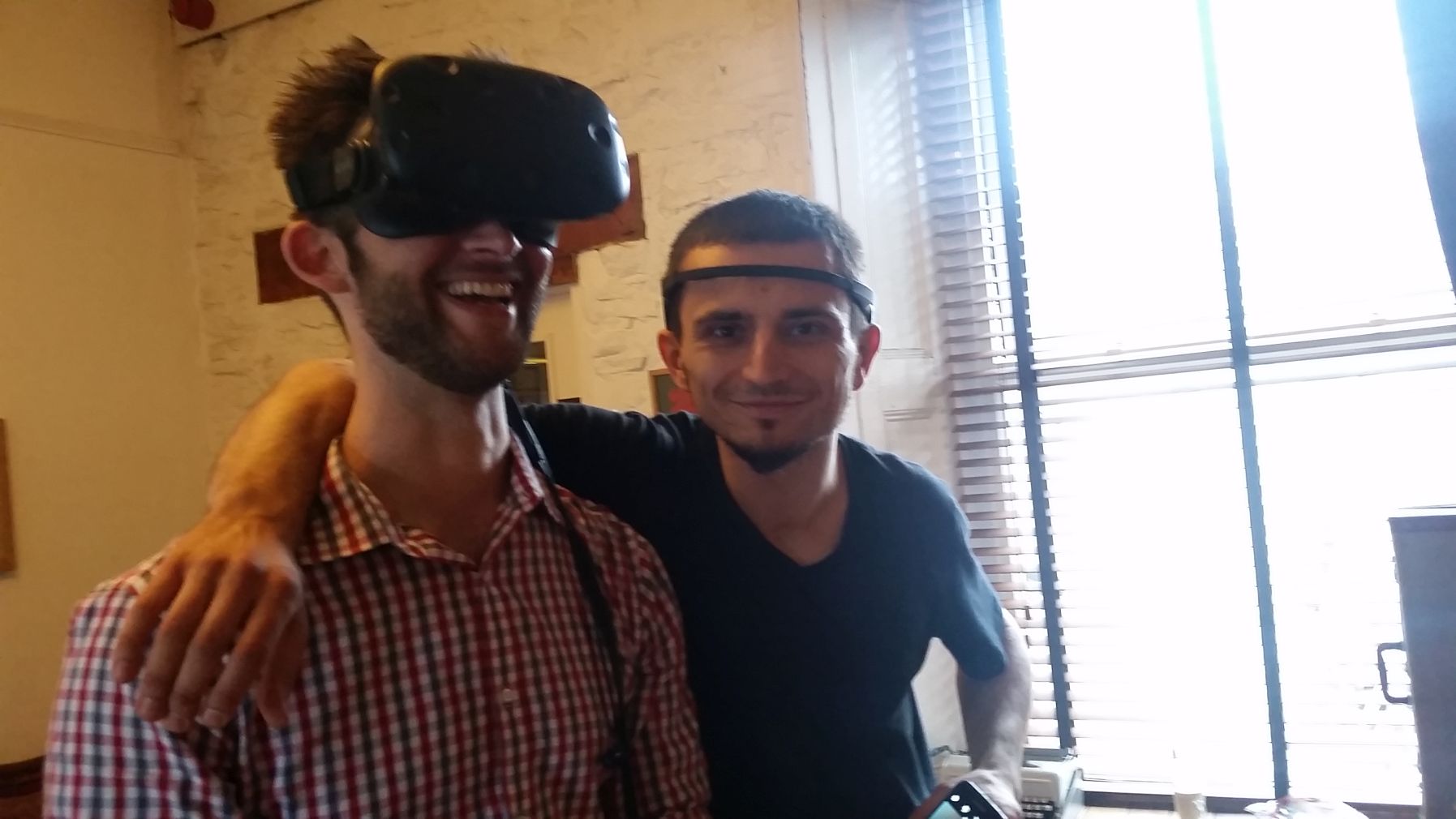 Copy of testing out an EEG-driven VR experience