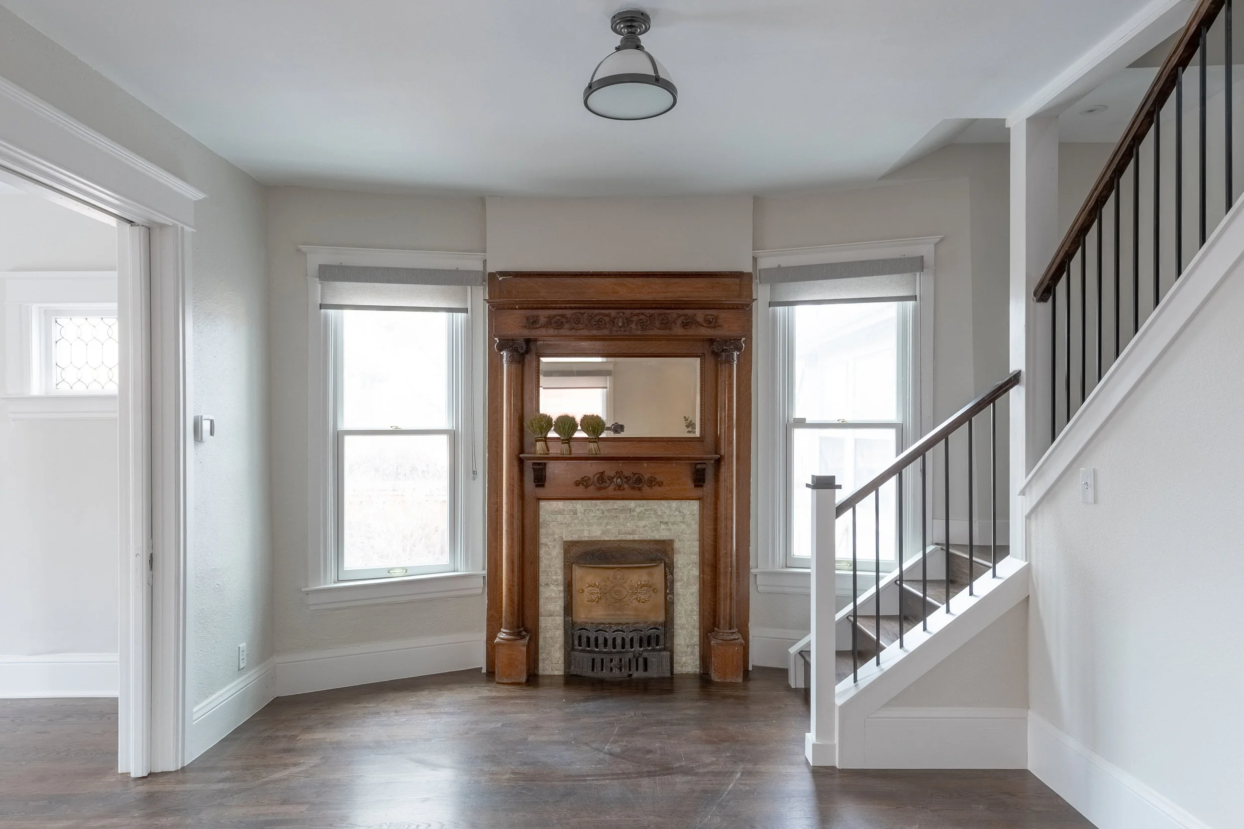22nd Ave Classic Fireplace and Staircase.jpg