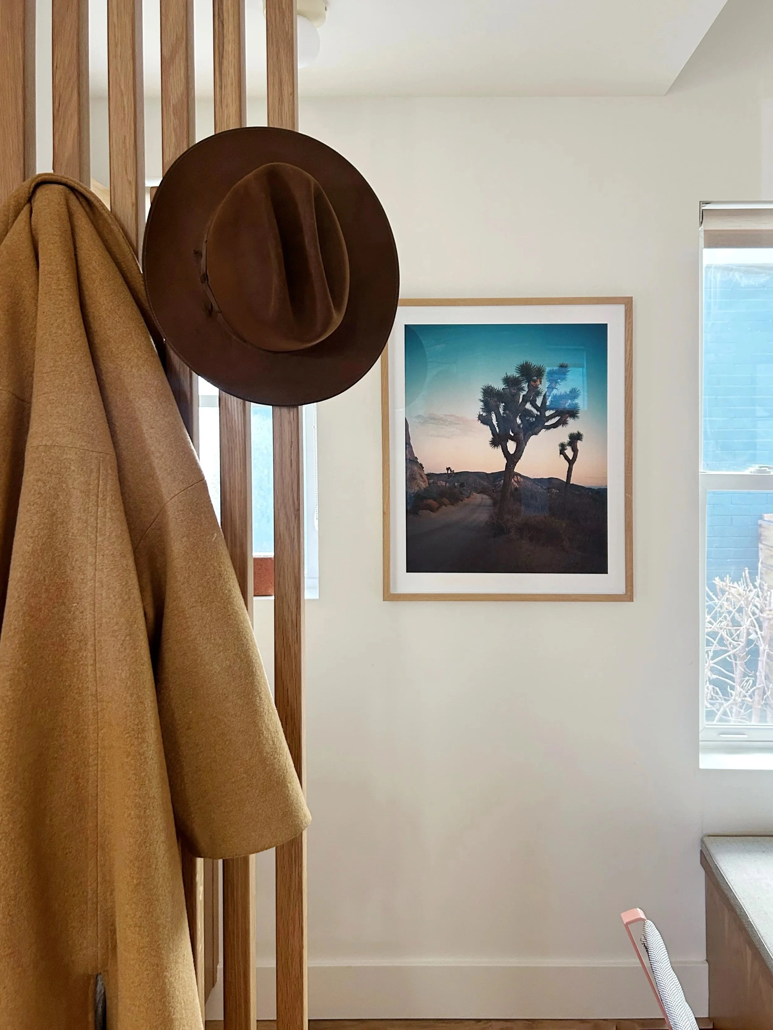  Modern entry design with coat hooks in Denver 