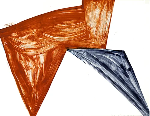 Sunnyside Yards 1 monotype plate and paper: 22 x 30 inches $1700