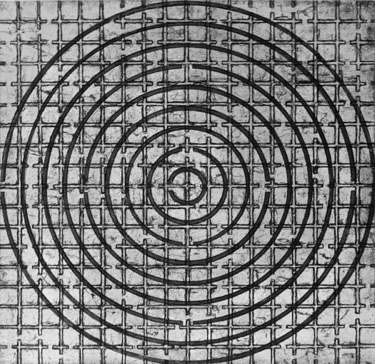 Gauge Etching, 2000 plate size 19 x 19 inches paper size 19 x 19 inches $1250