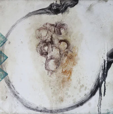Cria 2, 2002 monotype plate size 20 x 18 inches paper size 30 x 22 inches $1700
