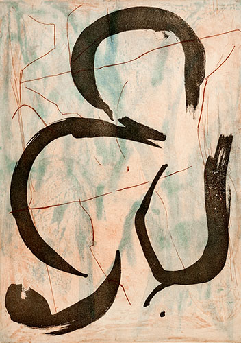 Alpha Map etching plate size: 20 x 16 inches paper size: 30 x 20 inches $1100