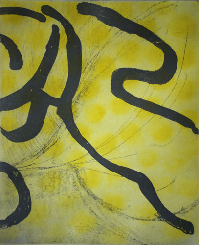 Leading Cool, 2011 etching plate size: 8 x 10 inches paper: 15.5 x 22 inches $800