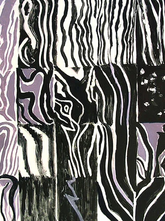   Millenium View Series #9  Monoprint, 2004  plate size 24 x 18” inches paper size 30 x 22” inches $1700   Inquire   
