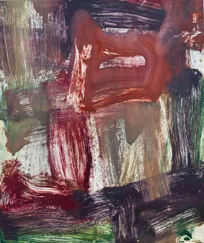 July Series #23, 2005 monotype plate size 16 x 20 inches paper size 22 x 30 inches $1700