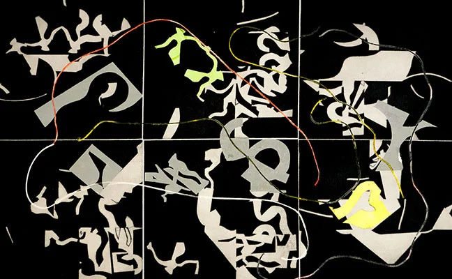 Exhaustive Grace, 2015 monotype plate: 17.75 x 27 inches paper: 22 x 30 inches $1700