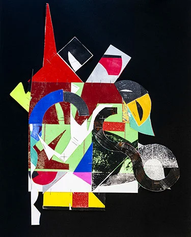 Staples #2 collage paper: 20 x 16 inches $900