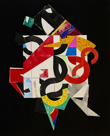 Staples #3 collage paper: 20 x 16 inches $900