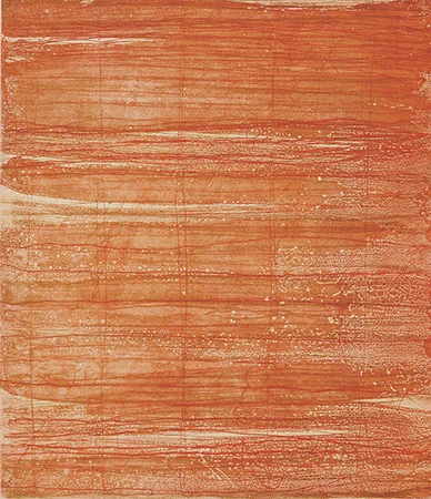 Bound Brook, #26 2015 monotype plate size 13.5 x 11. 75 inches paper size 25.75 x 19.75 inches $1450