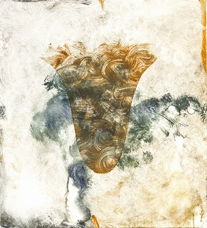 Siren IV, 2001 monotype plate size 20 x 18 inches paper size 30 x 22 inches $1700