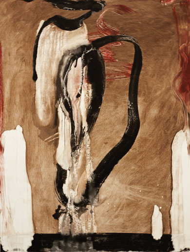 Untitled 5 monotype plate size 23 x 17 inches paper size 34 x 27 inches $1800