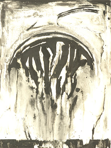 Untitled 22 monotype plate size 23 x 17 inches paper size 34 x 27 inches $1800