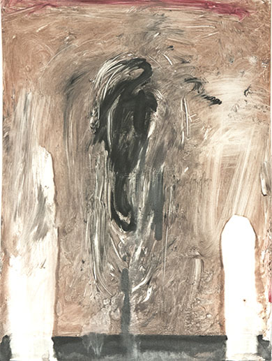 Untitled 32 monotype plate size 23 x 17 inches paper size 34 x 27 inches $1800