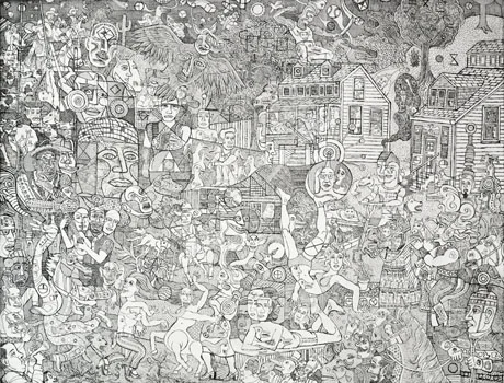 Dream, 2013 etching plate: 17.5 x 23.5 inches paper: 22 x 30 inches $750
