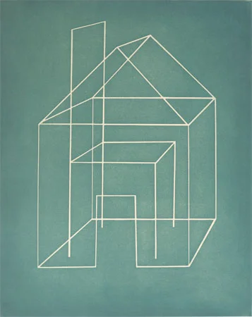 Open House III, 2007 monotype plate size 22 x 17.5 inches paper size 30 x 22 inches $2200