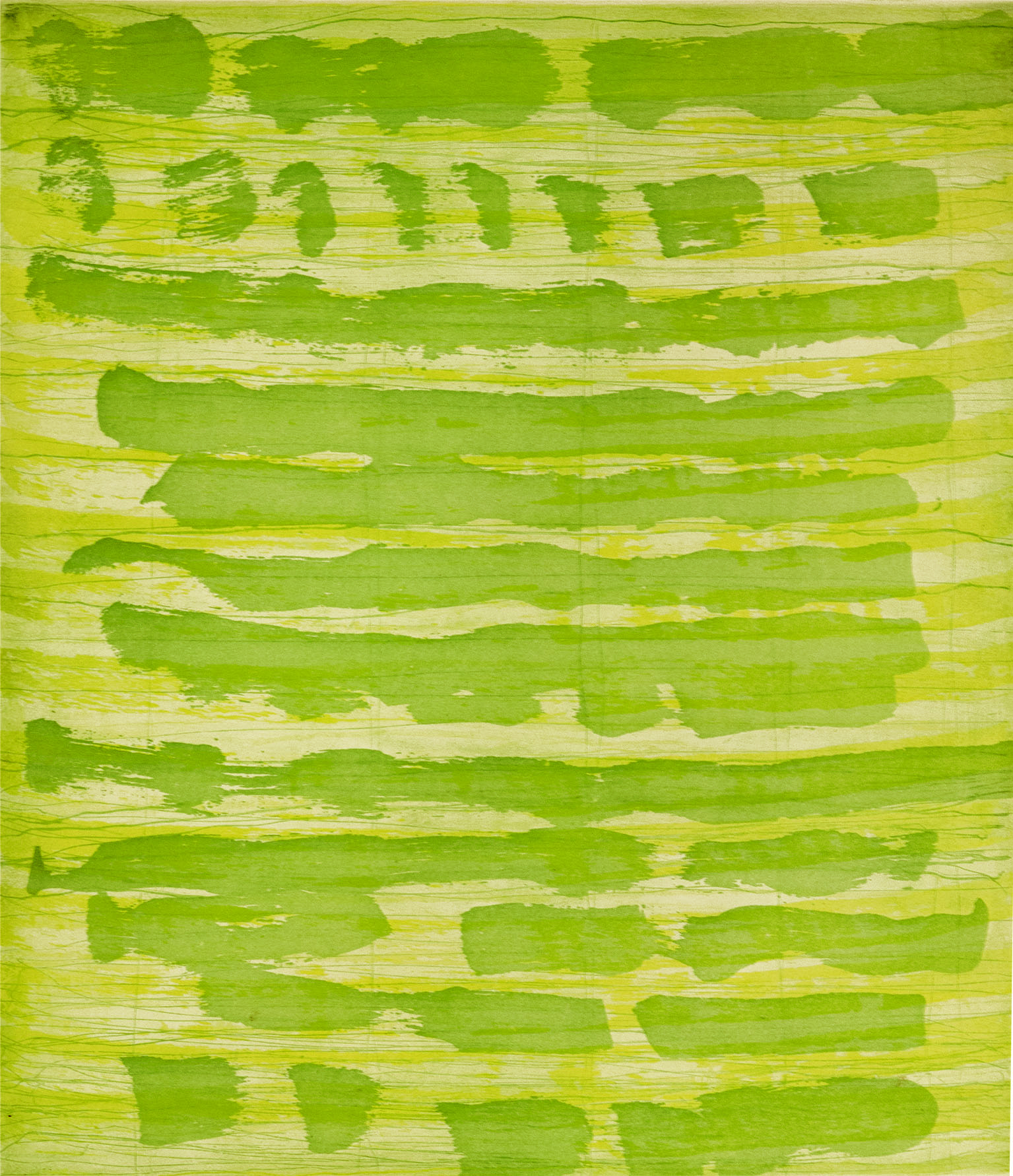 October #22, 2017 monotype plate size 13.5 x 11. 75 inches paper size 25.75 x 19.75 inches $1450