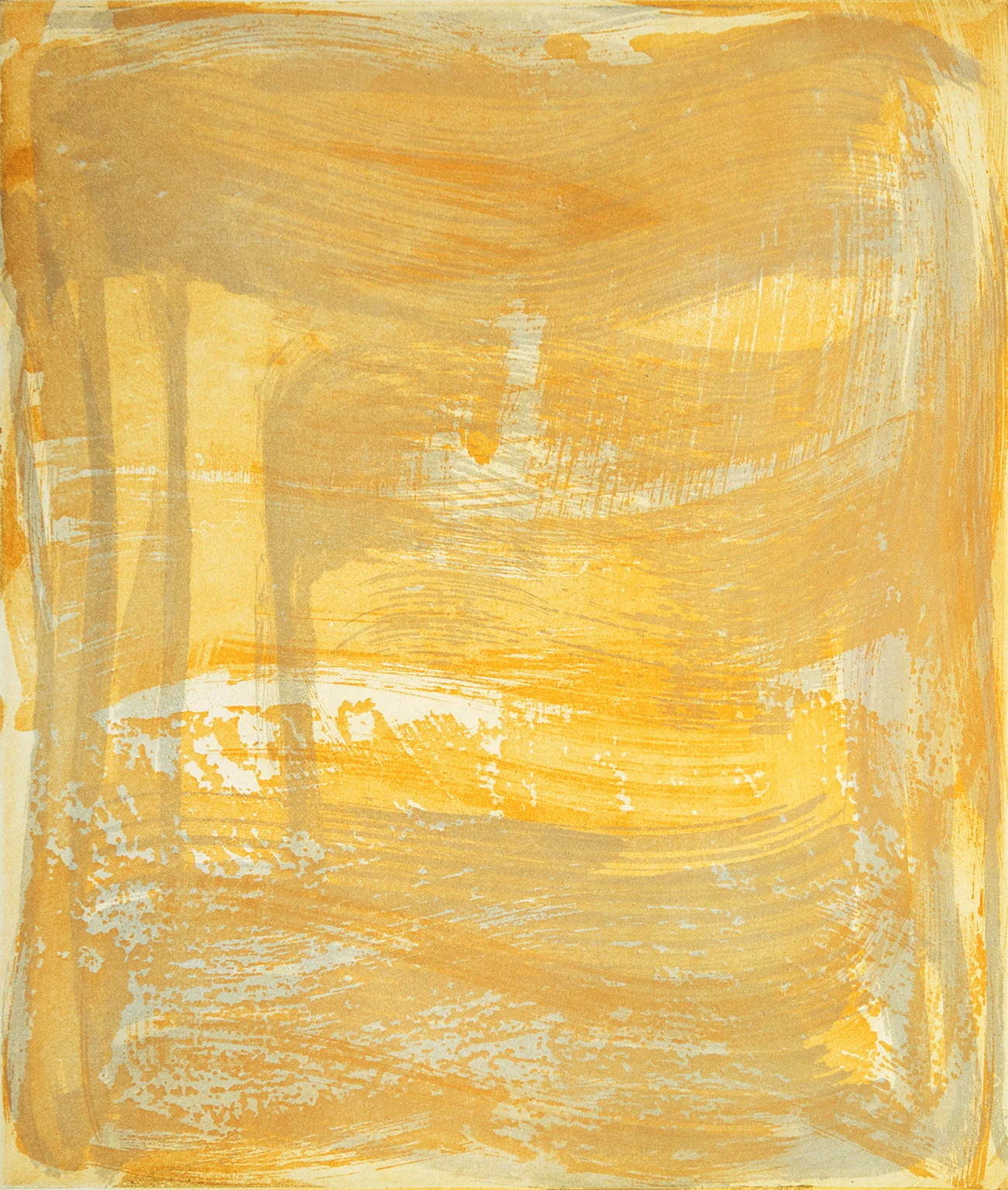 Broad Strokes 7 Monotype. plate size 14 x 12" print size 22 x 19" $1250