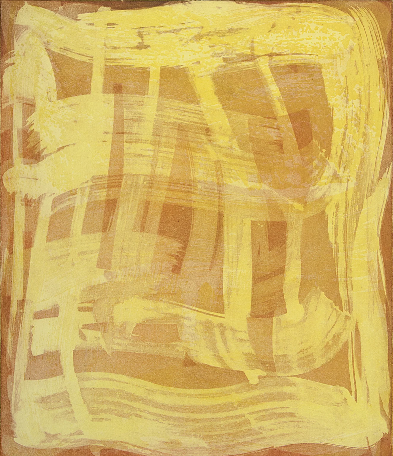 Serpentine 3 Monotype. plate size 14 x 12" print size 22 x 19" $1250