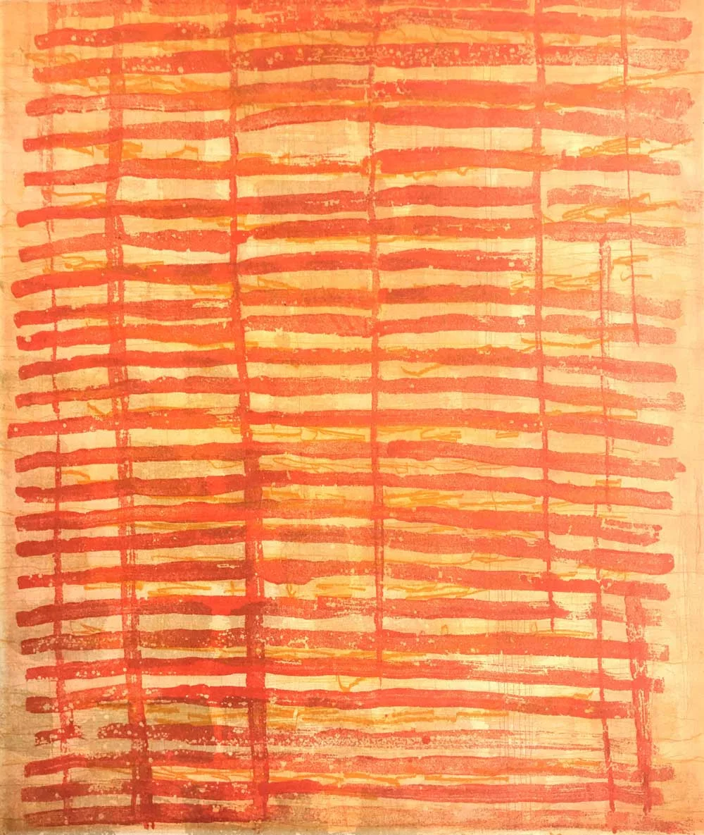 Rubato #1, 2019 Monotype plate size 13.5 x 11. 75 inches paper size 25.75 x 19.75 inches $1450