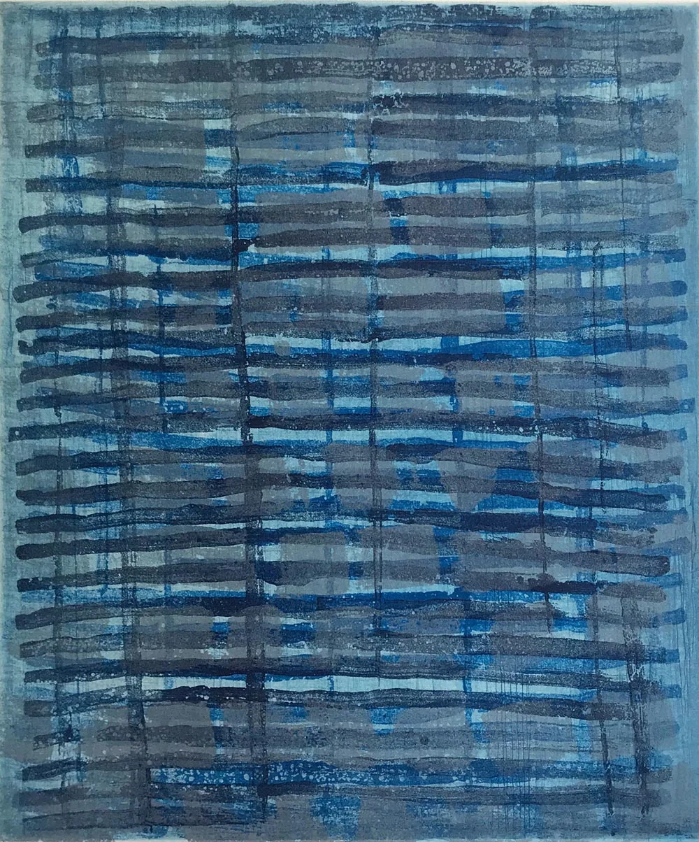 Rubato #26, 2019 Monotype plate size 13.5 x 11. 75 inches paper size 25.75 x 19.75 inches $1450