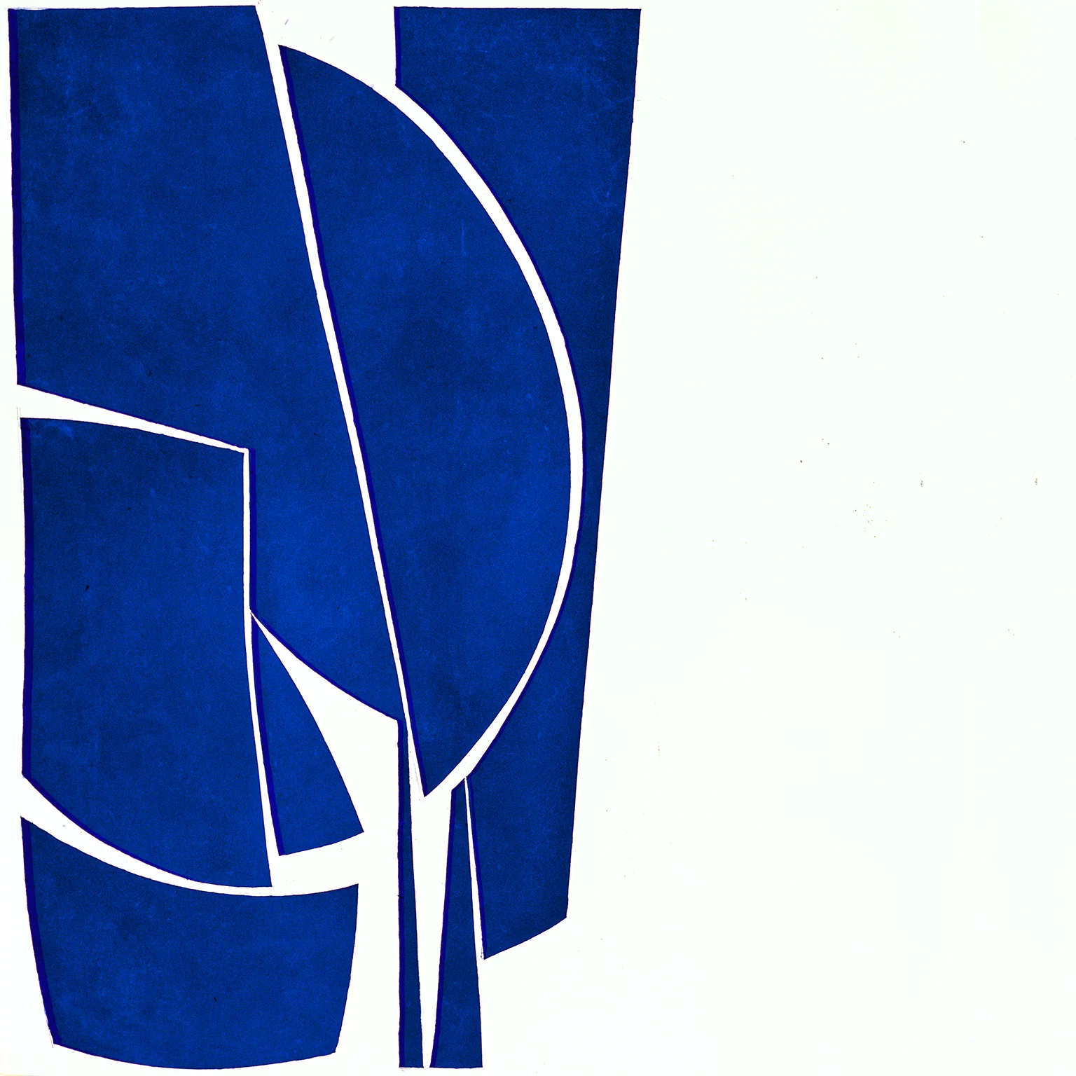Covers 1 Cobalt, 2017 aquatint plate size: 18 x 18 inches paper size: 26 x 28 inches $1250