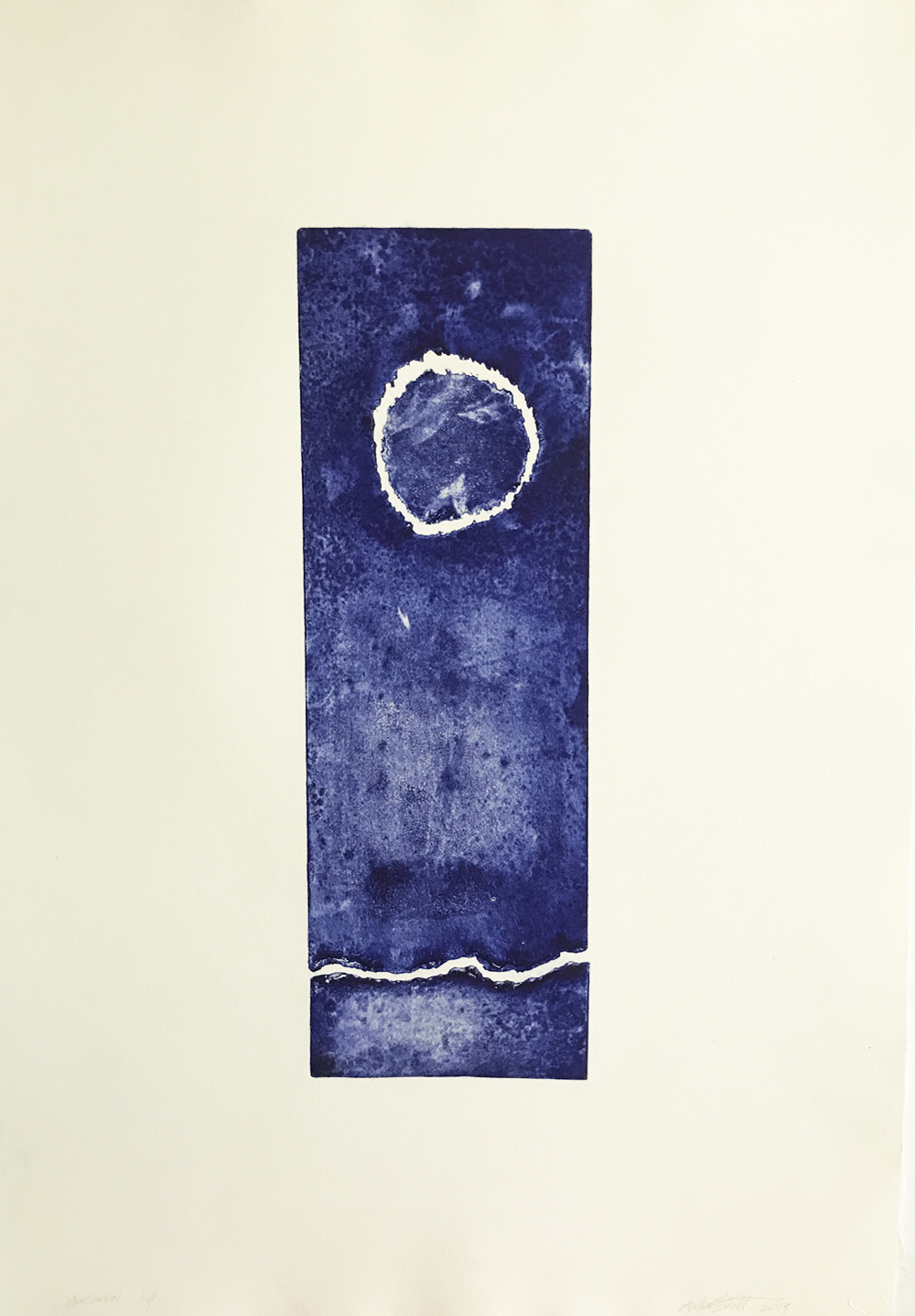 Continuum Etching 31 1/2 x 22 1/2” $1500