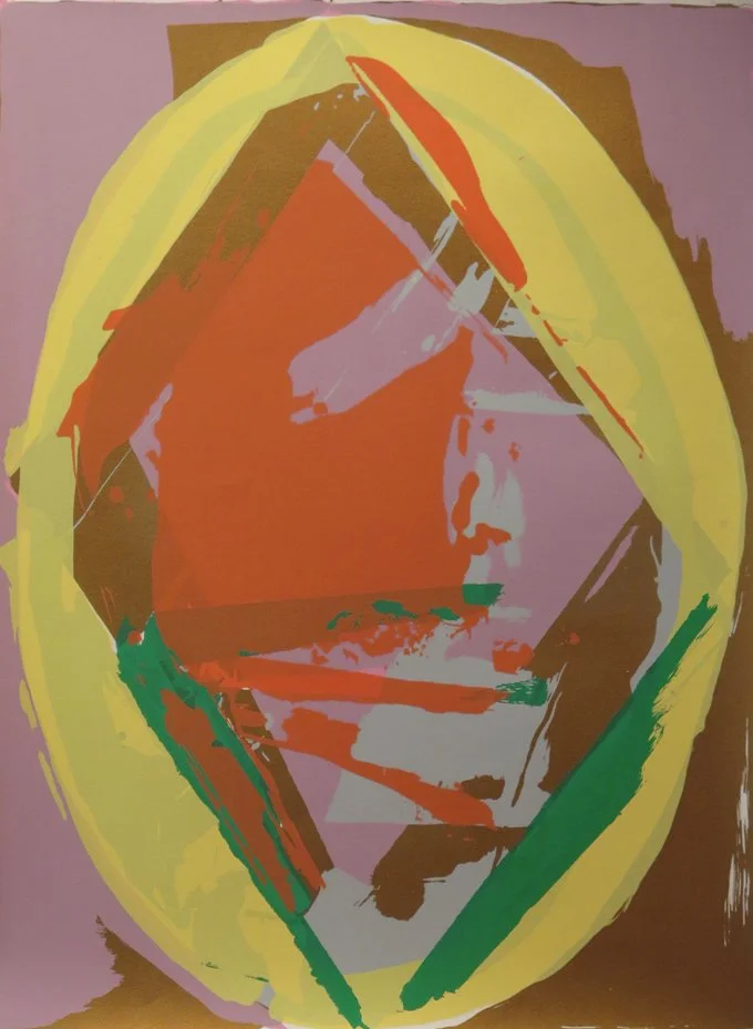 Warm Hearth Special. 42.5× 29.5. Silkscreen on paper. $1900