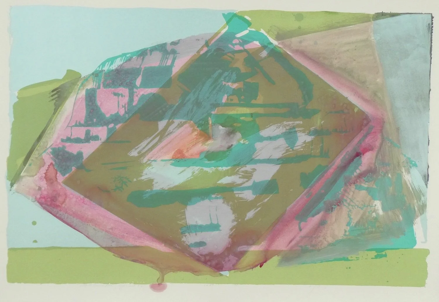  Wind Cries Mary. 29.5 × 42.5”  Silkscreen on paper. $1900 
