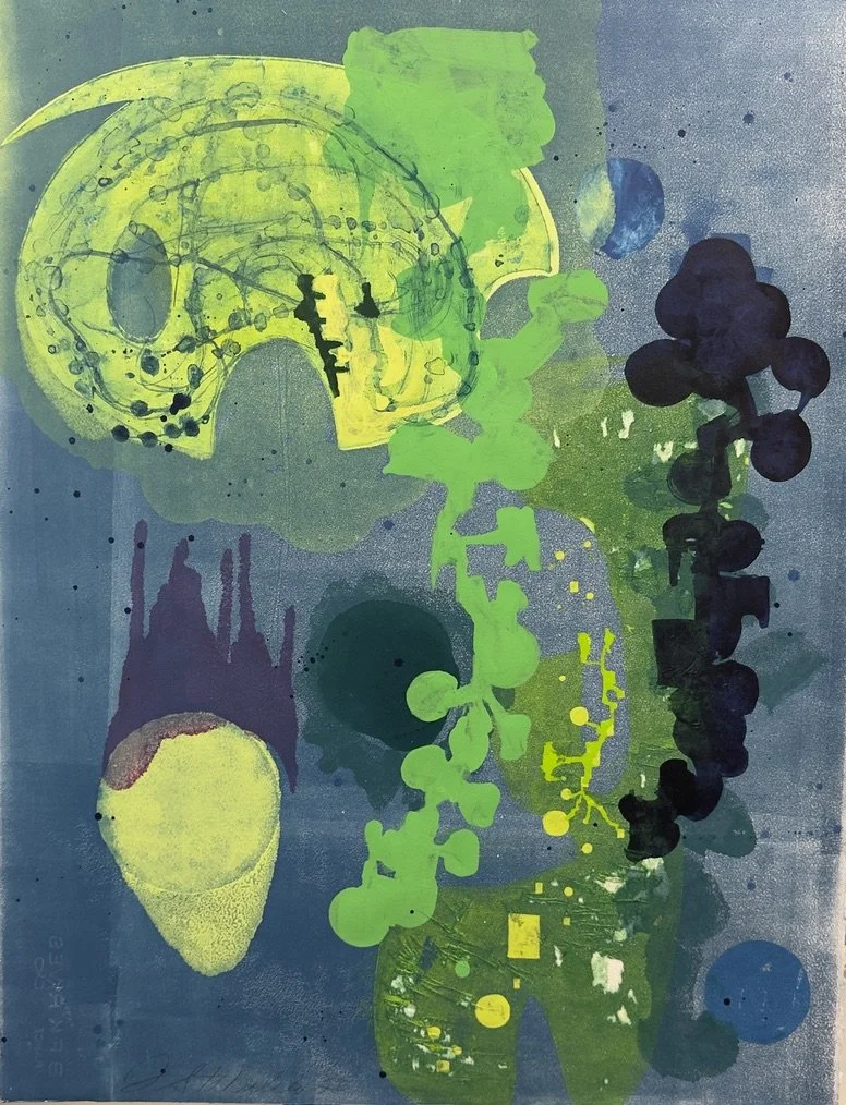  Summer Evenings #1. Monoprint. 30×22”. $1800 