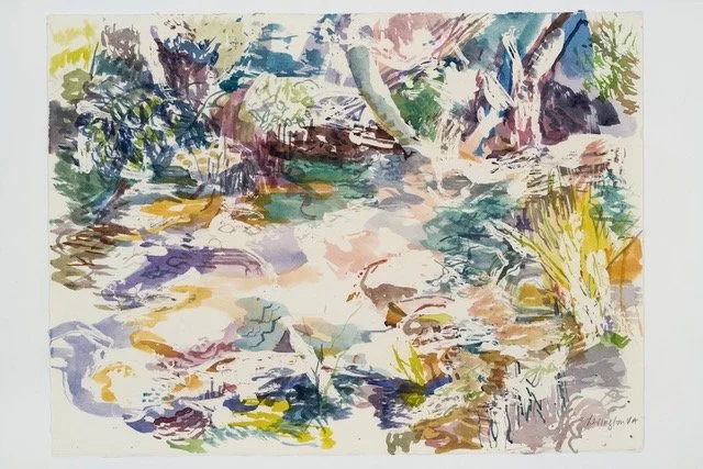  Lexington, Vermont. 11 × 13.5”. Watercolor on paper. $1900 