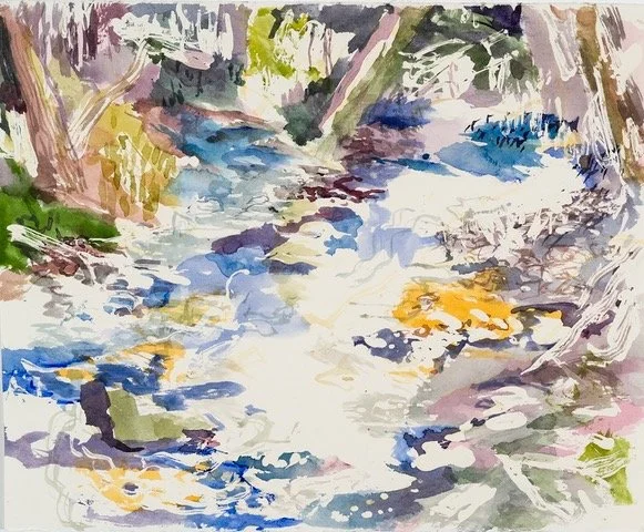  Lexington Virginia #2. 11 × 13.5”. Watercolor on paper. $1900 