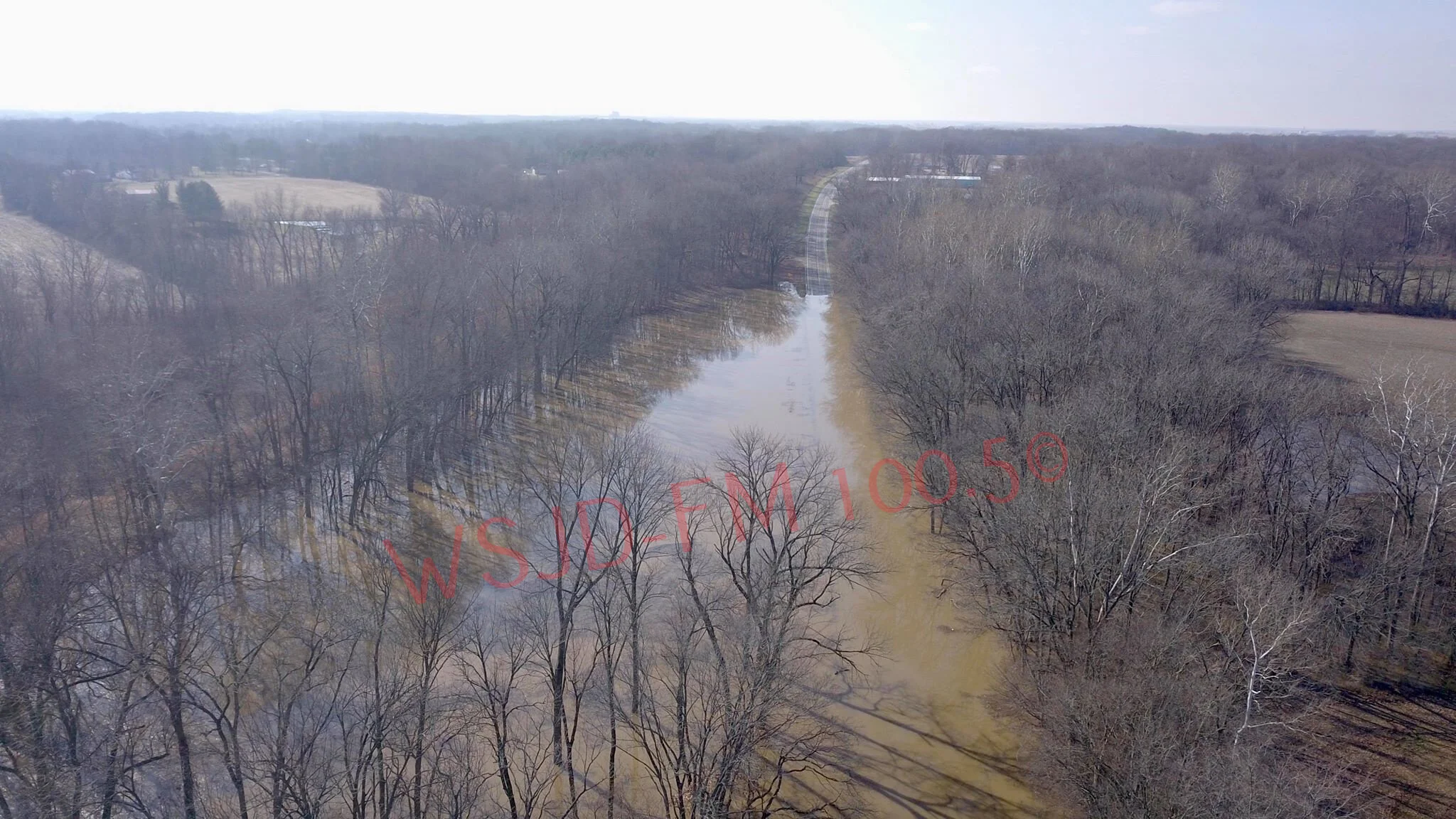 Aerial Shots Of Route 1 South Flooding