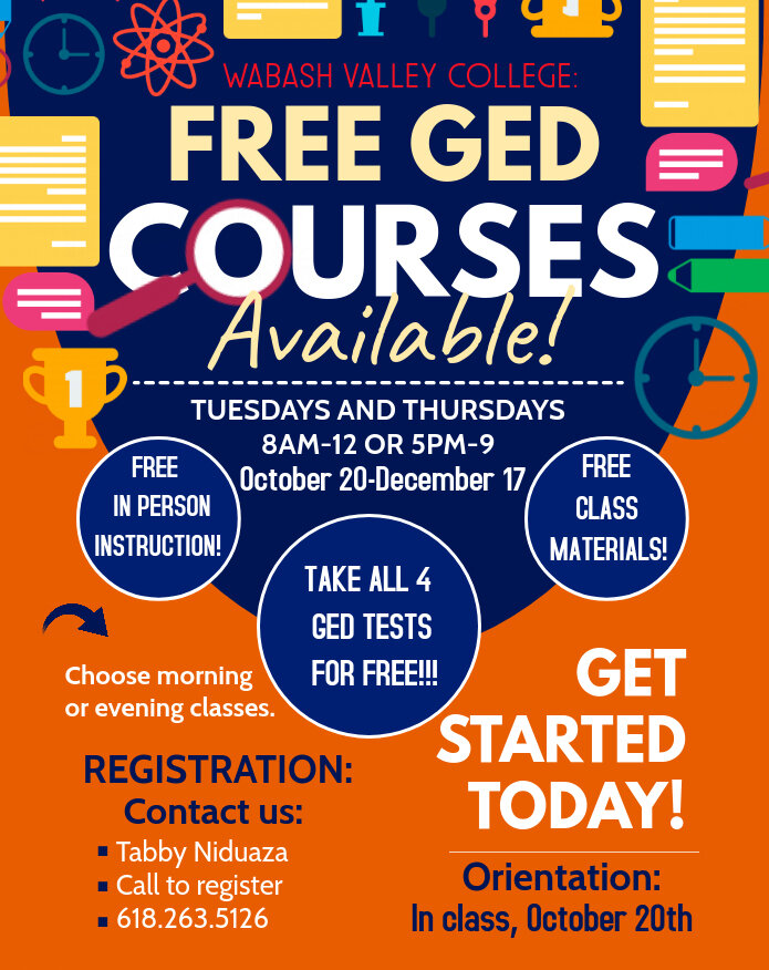 Classes & Registration – GED Preparation