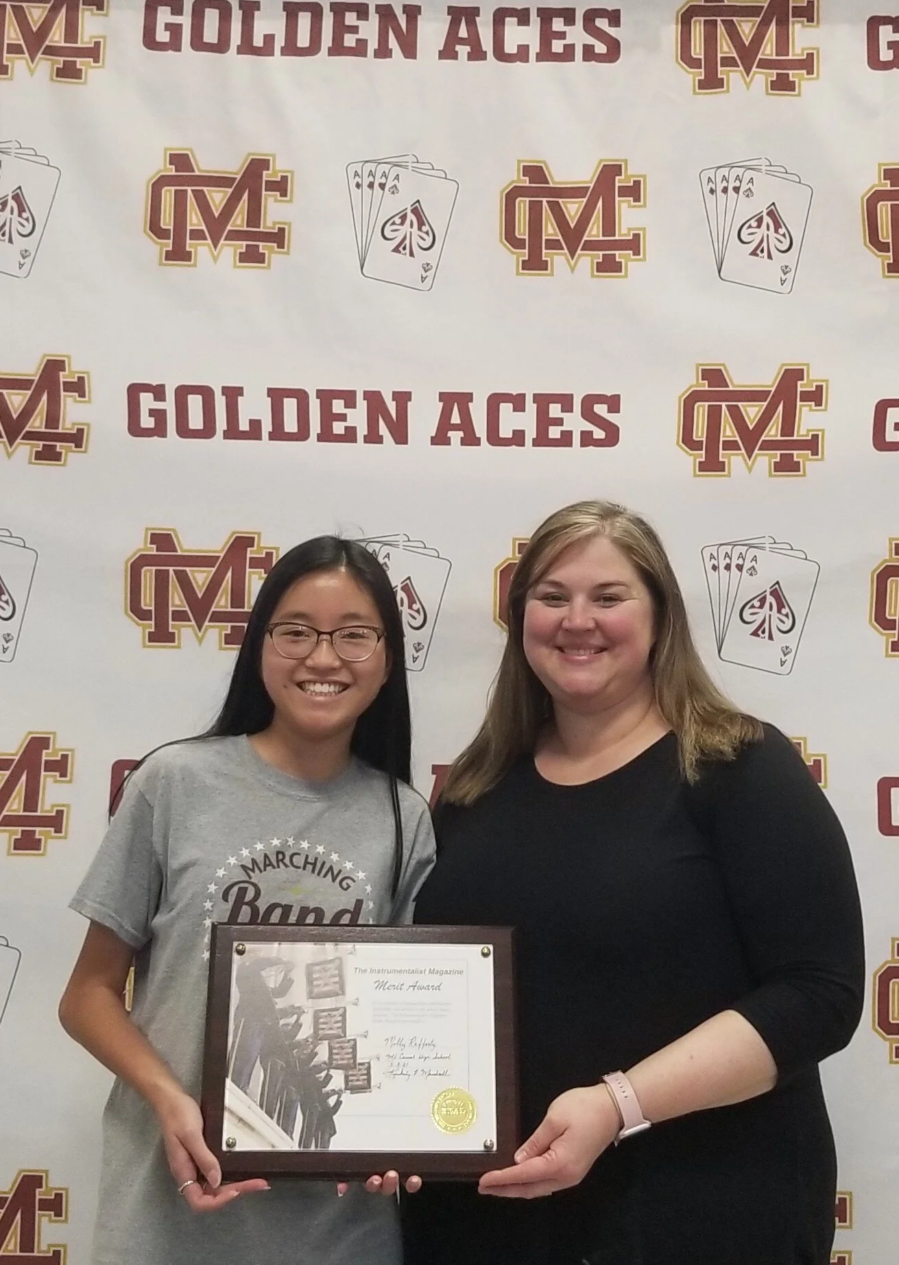 Molly Rafferty MCHS Sophomore Recognized For Hard Work