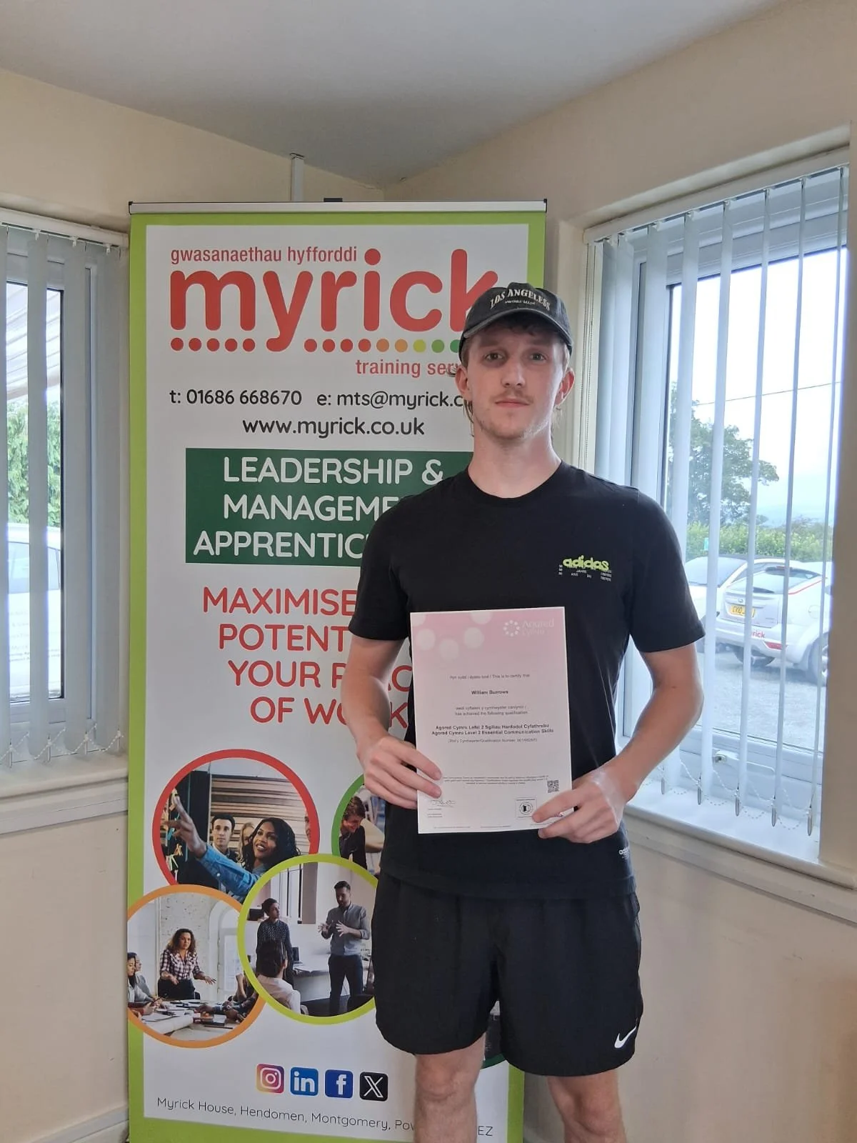 William Burrows, COMM's Level 2 at Montgomery Waters Ltd (Management  course)