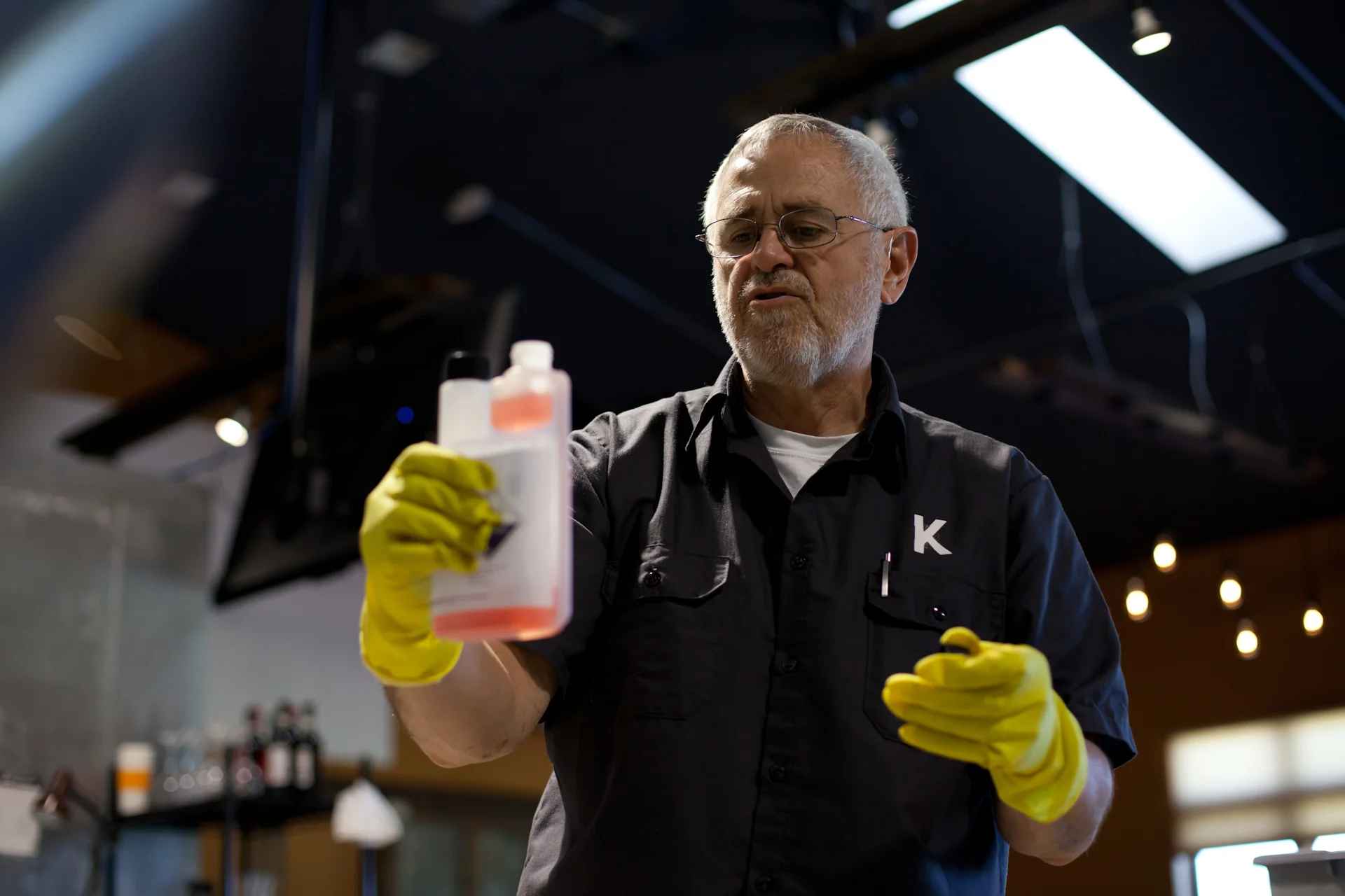 Lon Blaser is the head brewer at K Point Brewing. He was a practicing physician before retirement (AKA starting a brewery).