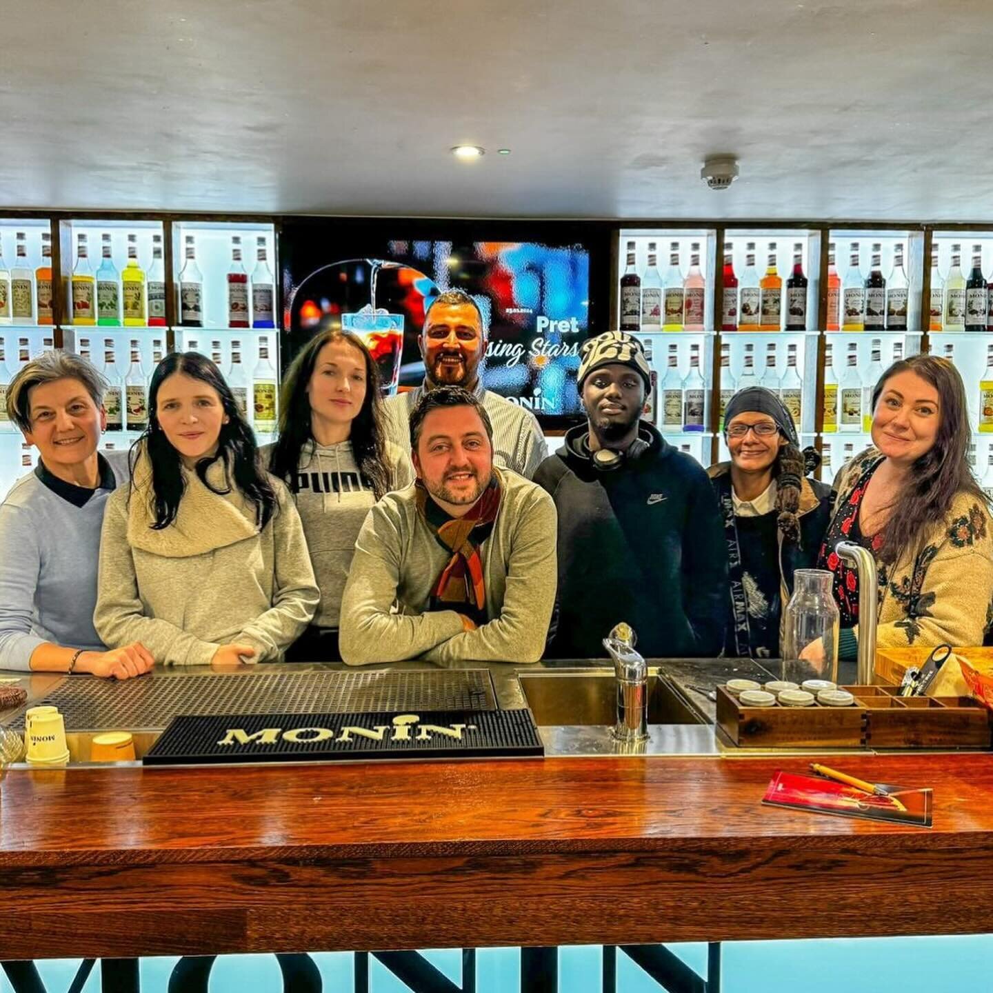 We were delighted to be a part of the @thepretfoundation Rising Star Experience Day in partnership with the delicious @monin_uk! 

🌟 Our group of graduates had a packed agenda on the day: getting the inside track on new industry trends, watching syr