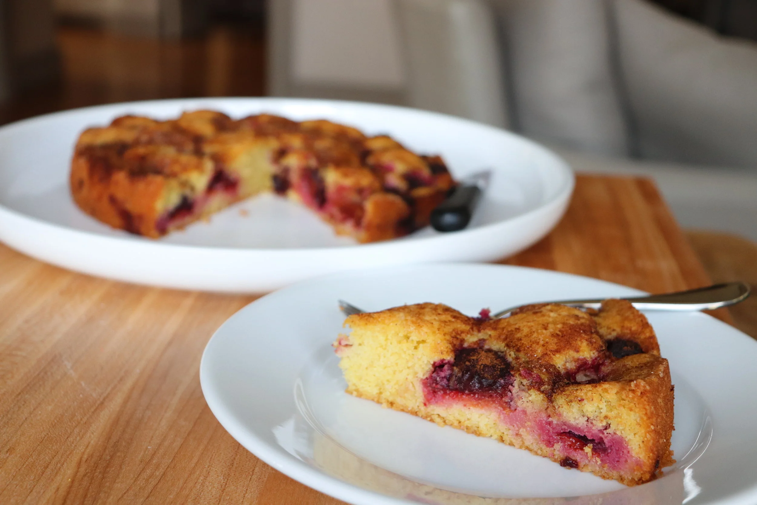 Marian Burros's Italian Plum Torte