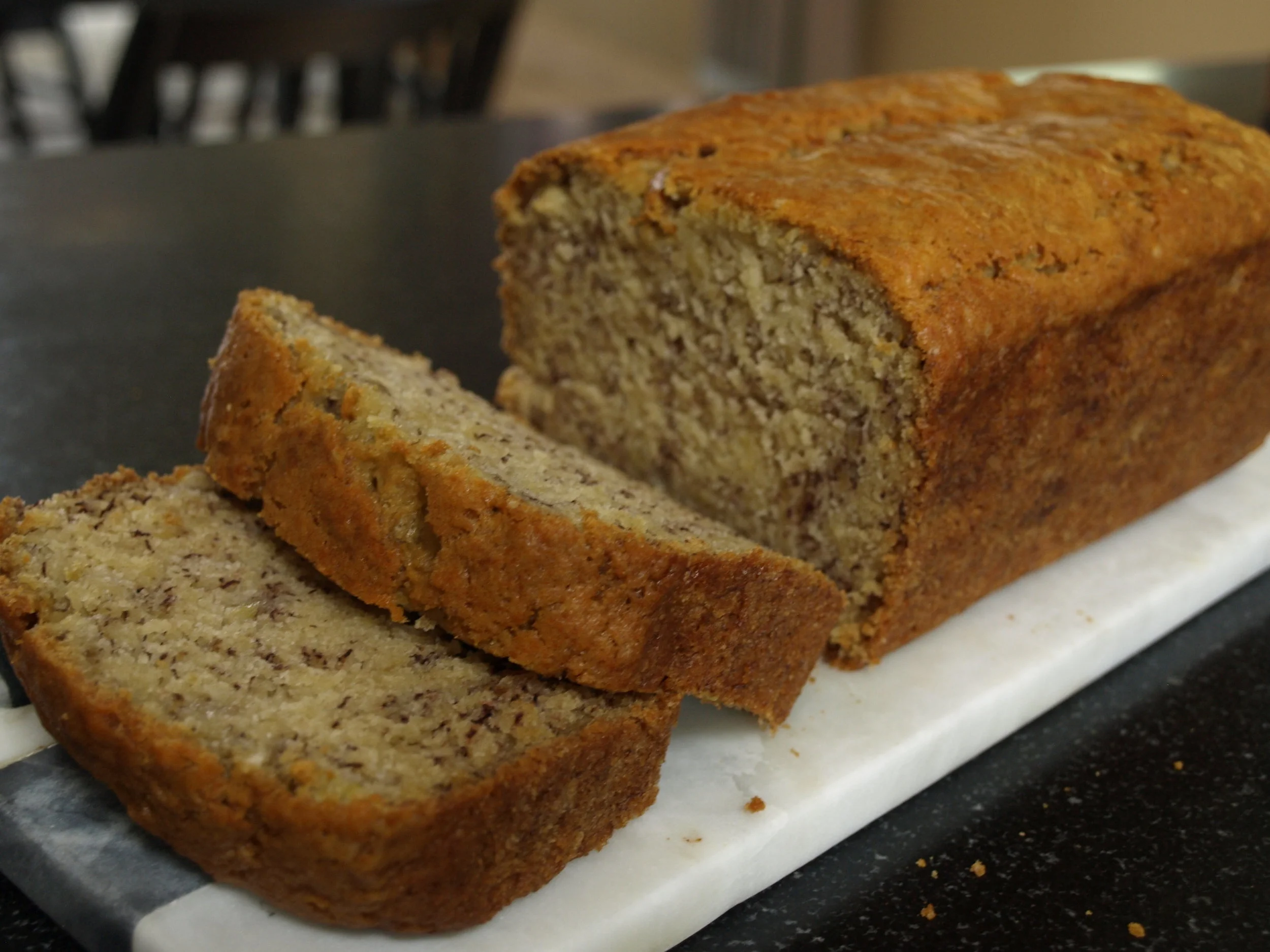 High Altitude Banana Bread