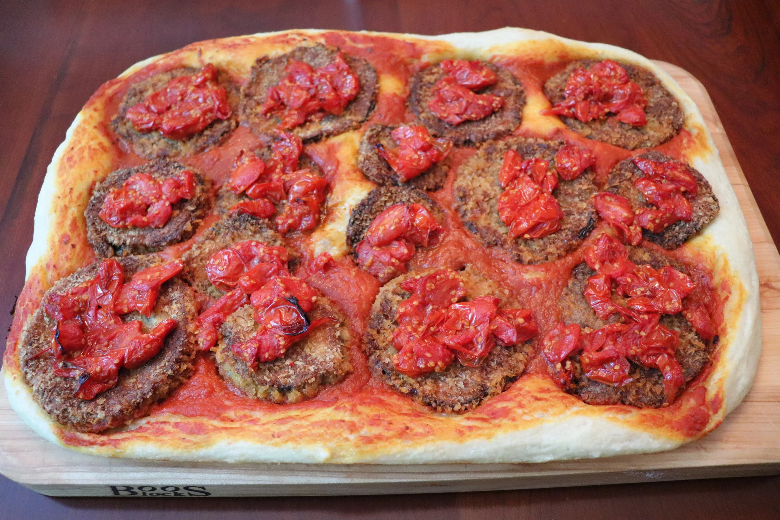 Eggplant Pan Pizza