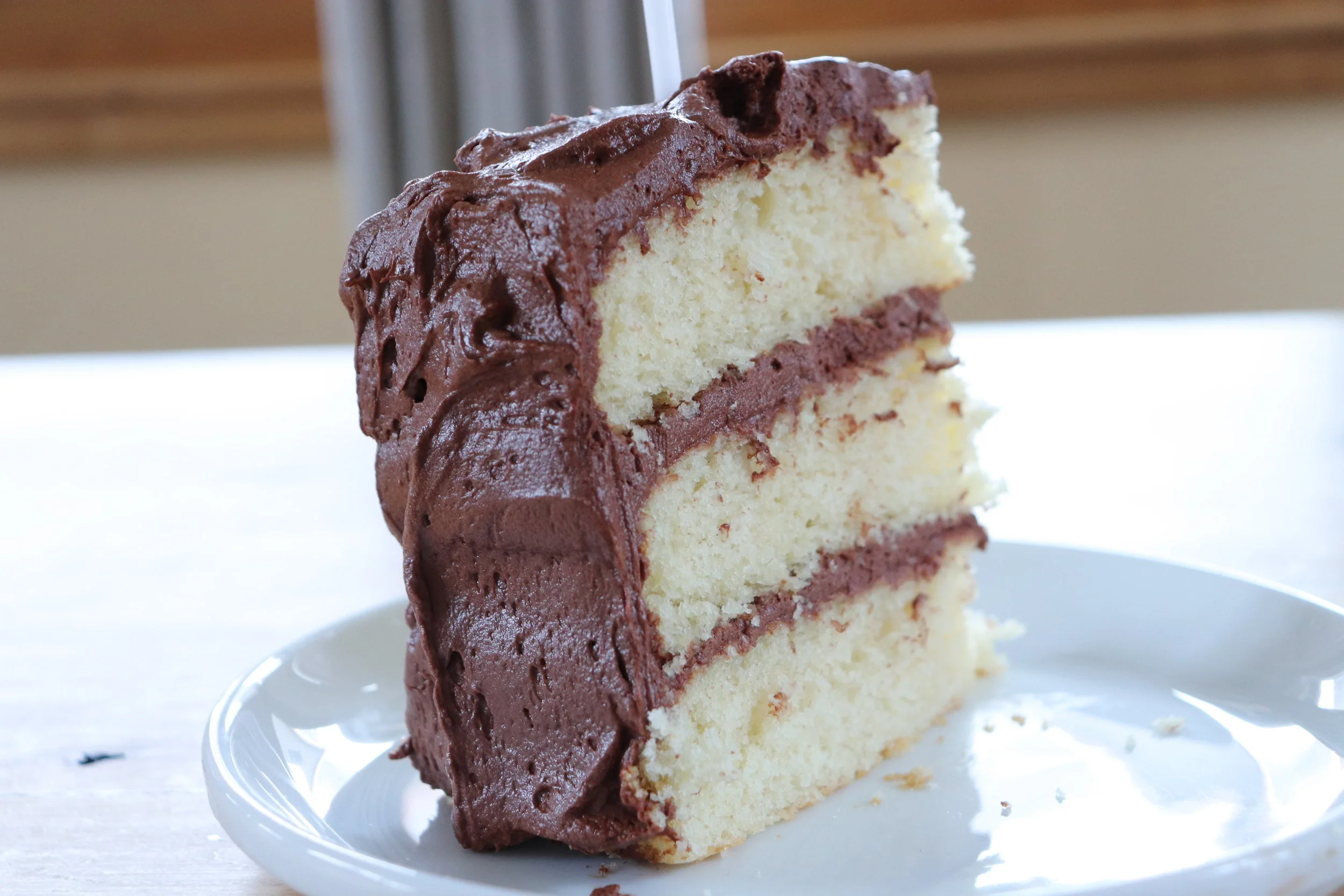 High Altitude Vanilla Cake